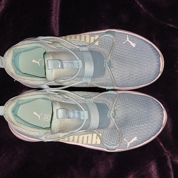 GUC Puma Softride Rift Slip-on Ombre 2 Big Kids sneakers. Size 1 - Picture 5 of 6